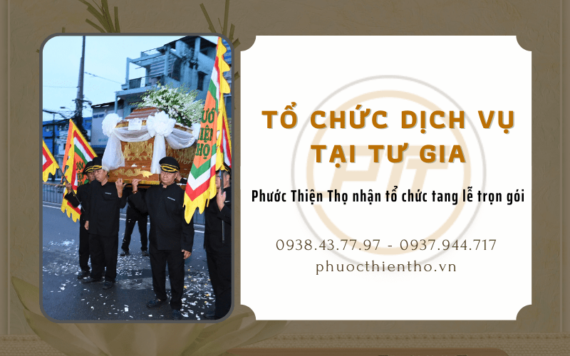 tổ chức dịch vụ tại tư gia