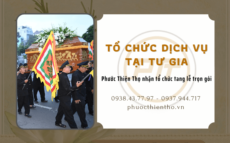 tổ chức dịch vụ tại tư gia