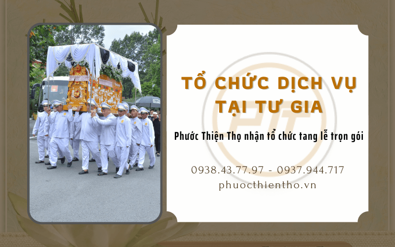 tổ chức dịch vụ tại tư gia